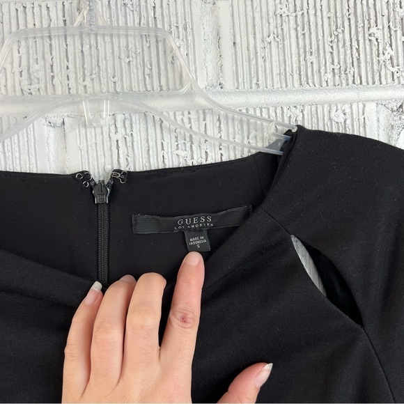 π
ΊGUESS | Black Studded Longsleeve Mini Dress - Picture 3 of 6